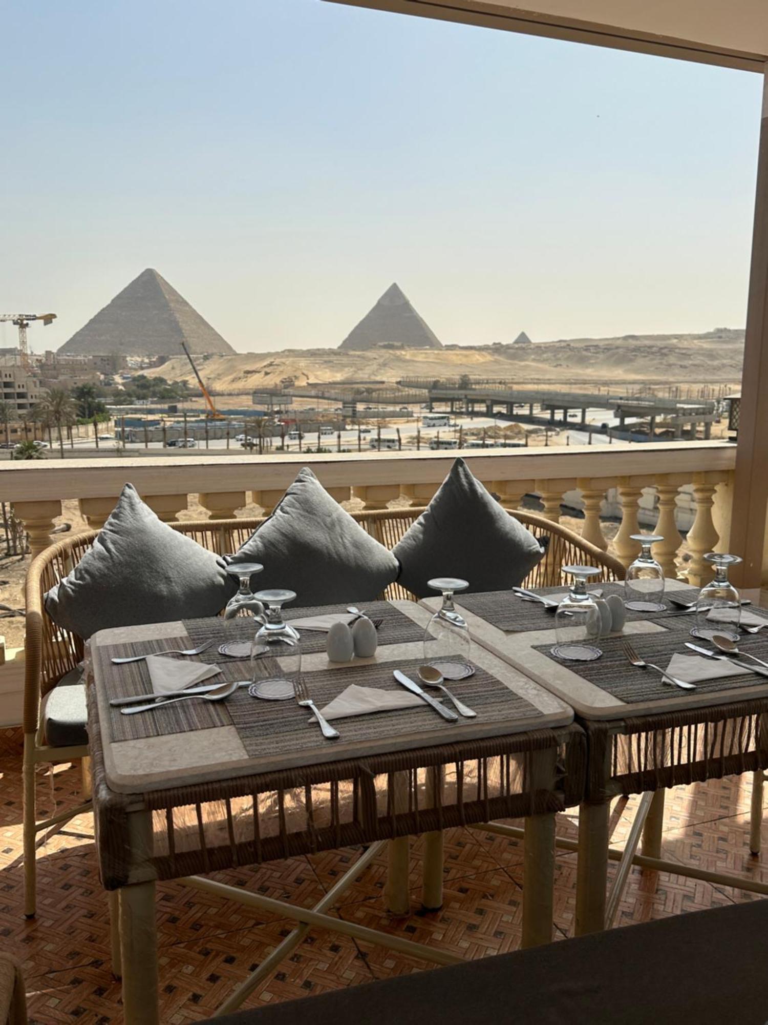 Hotel Al Fouad Pyramids View Kair Zewnętrze zdjęcie