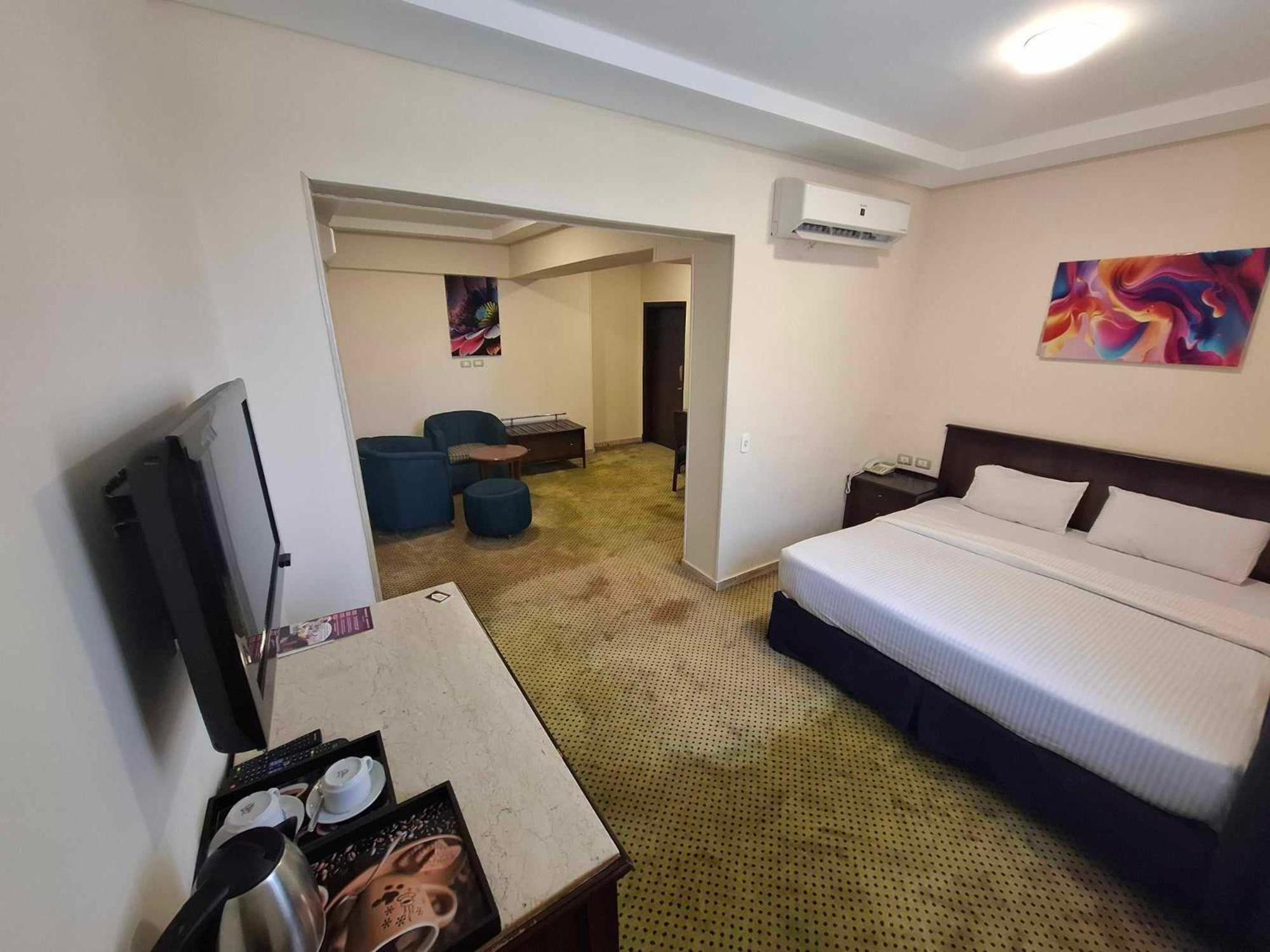 Hotel Al Fouad Pyramids View Kair Zewnętrze zdjęcie
