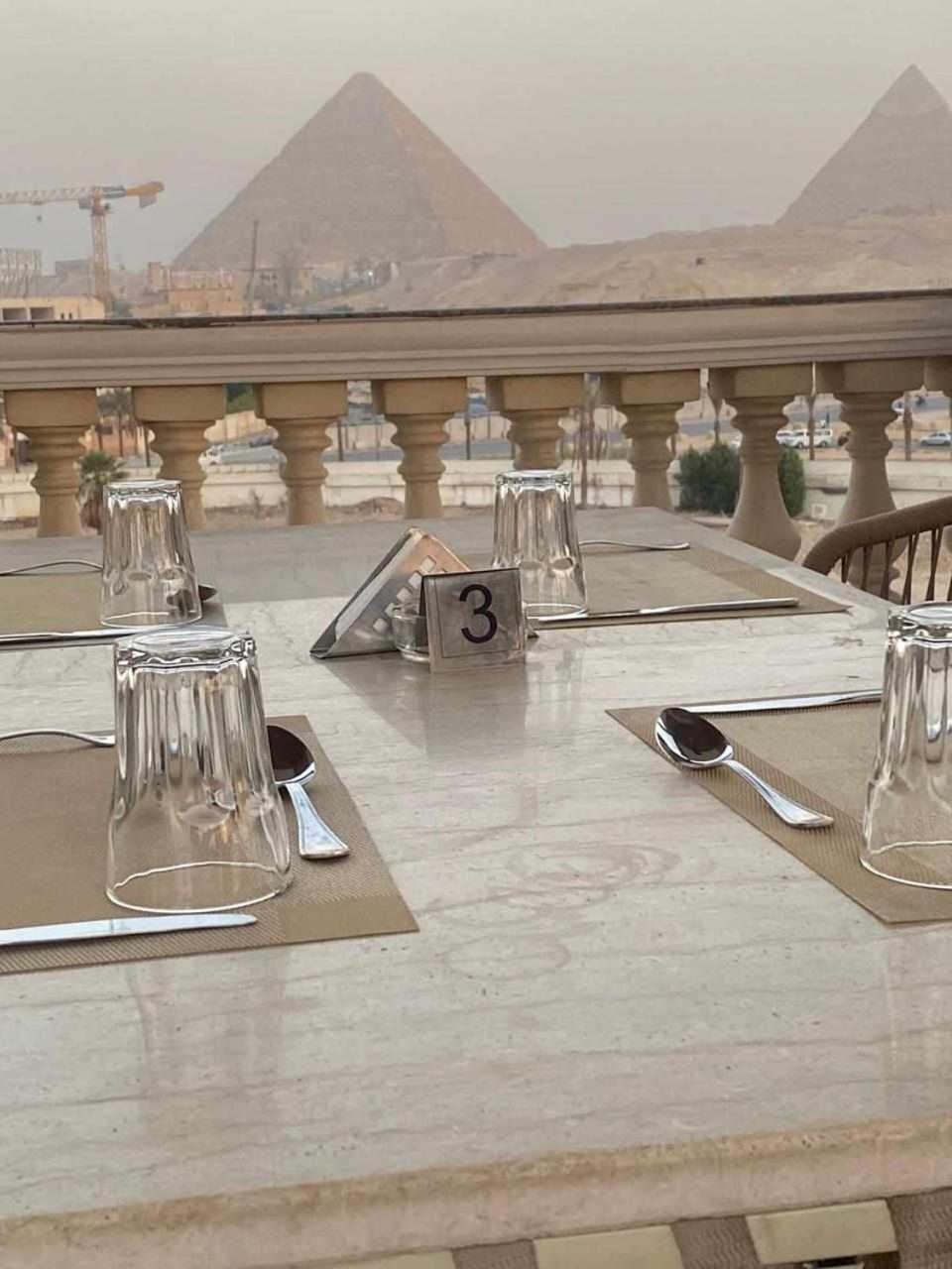Hotel Al Fouad Pyramids View Kair Zewnętrze zdjęcie